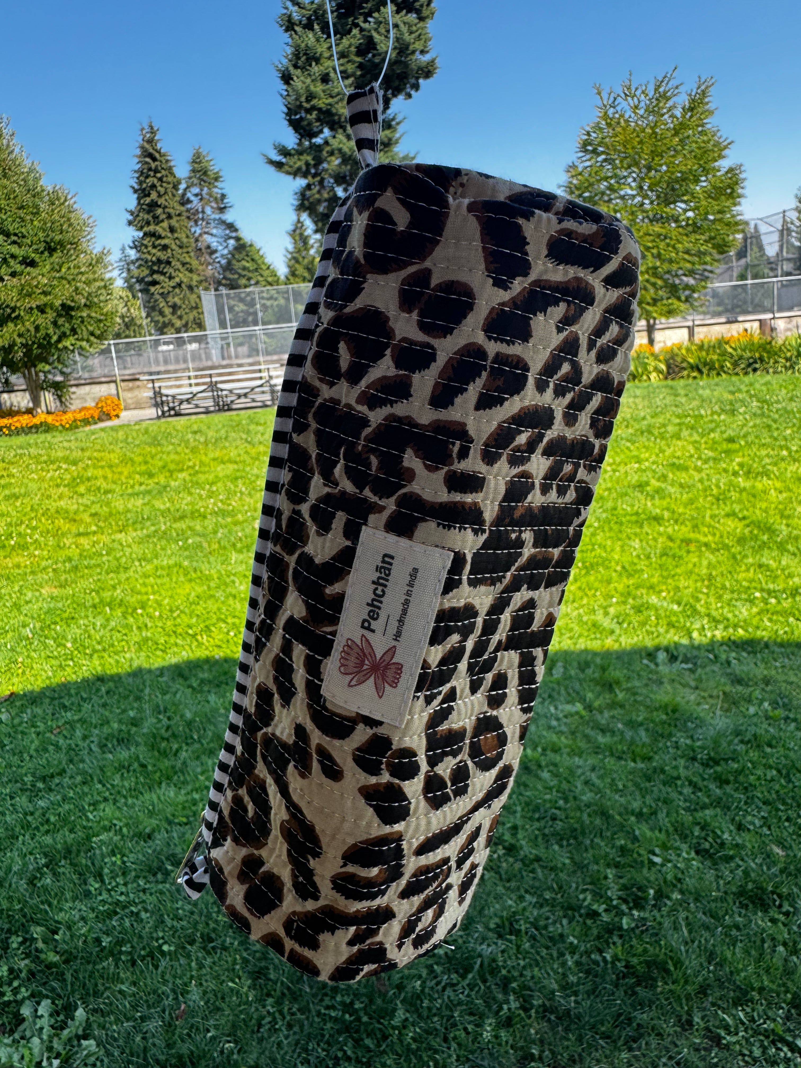 Leopard Print Pencil Pouch