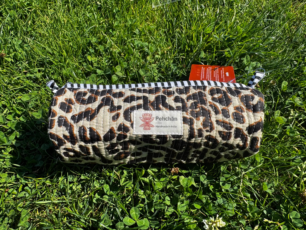 Leopard Print Pencil Pouch