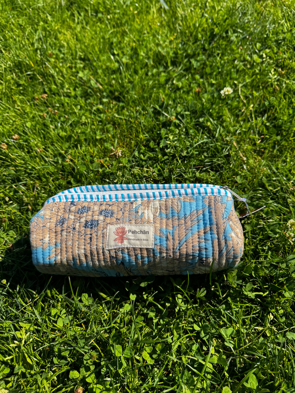 Blue Garden Pencil Pouch