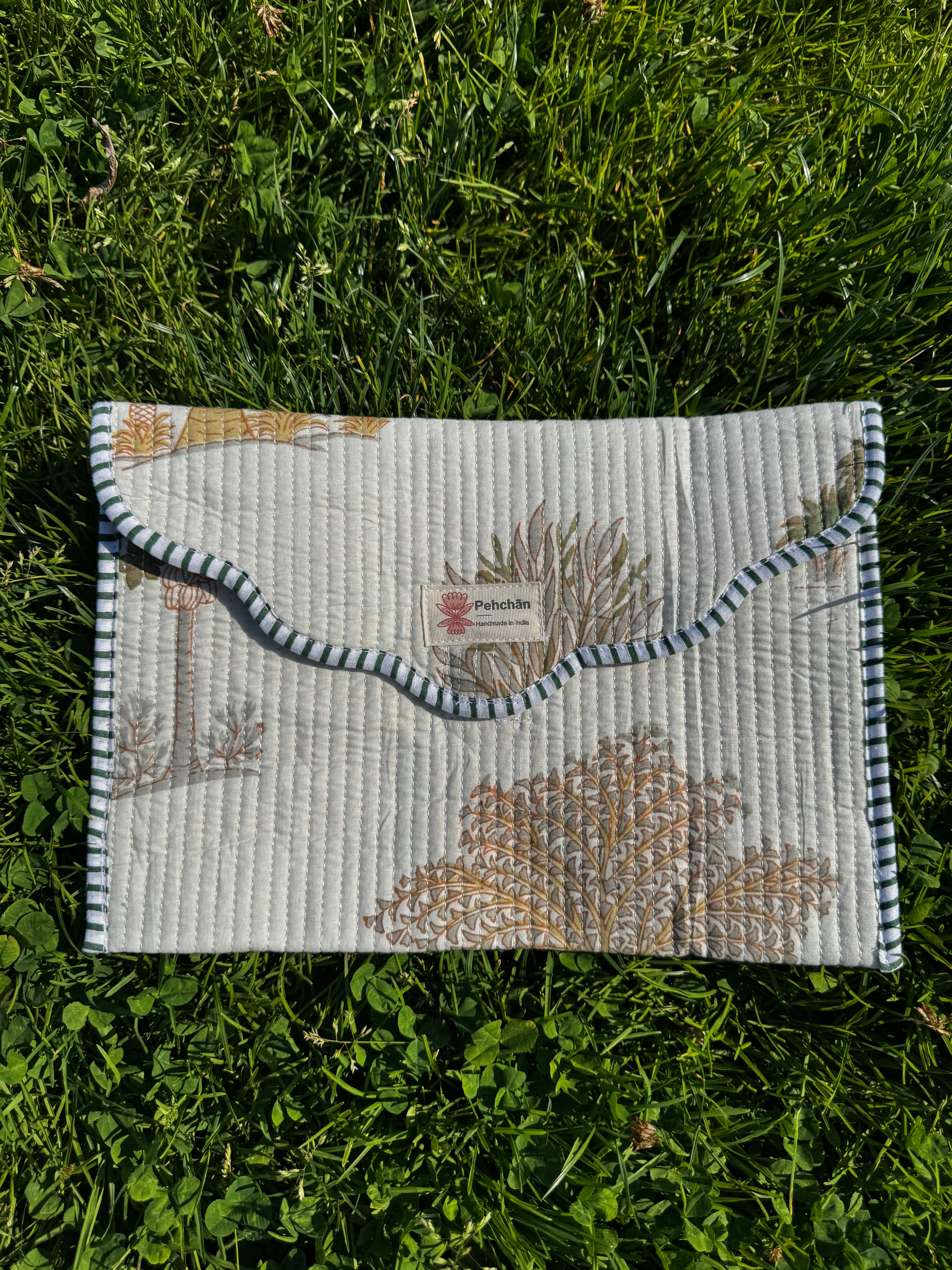 Beige Forest iPad Sleeve
