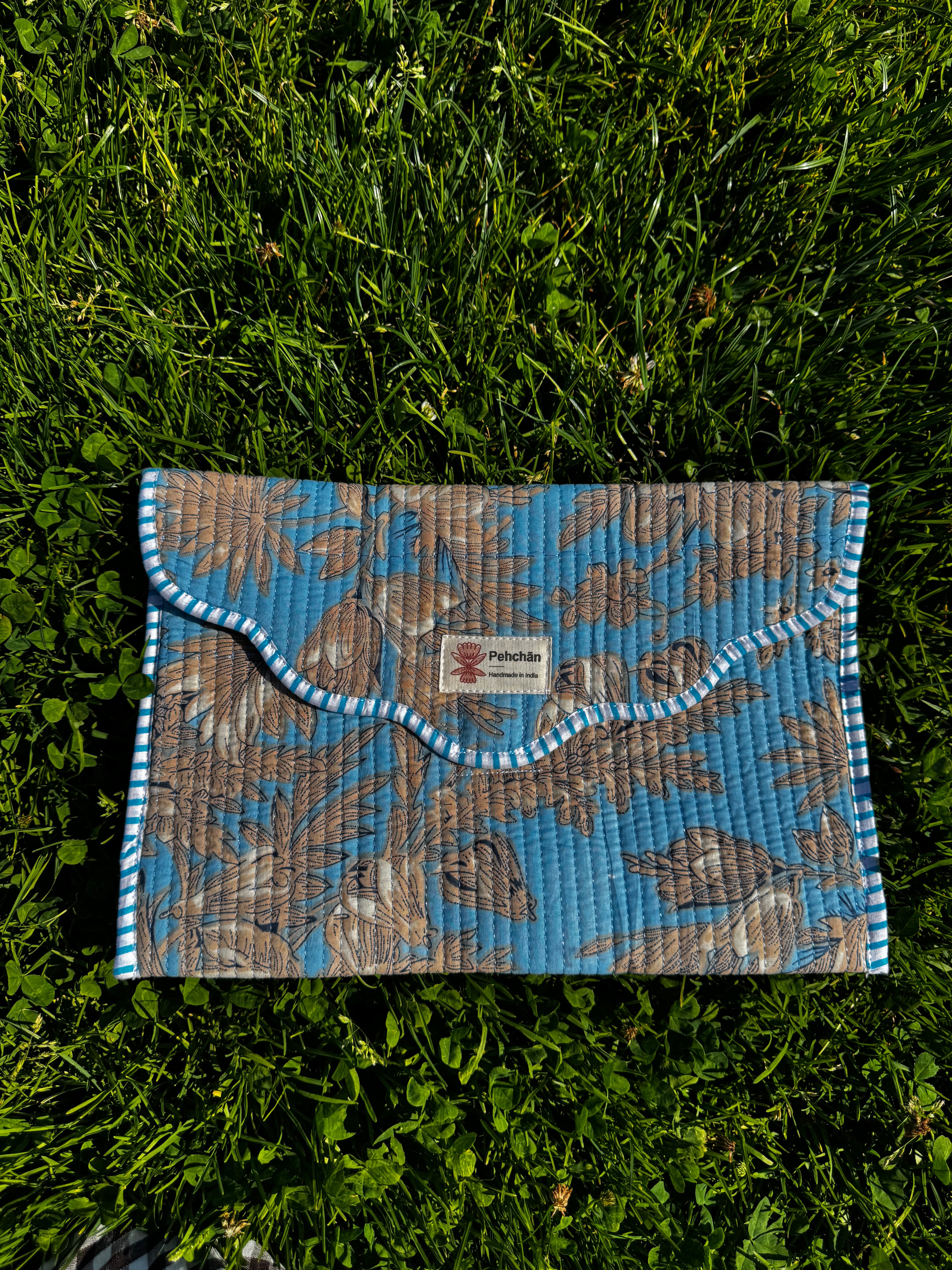 Blue Garden iPad Sleeve