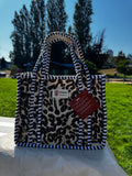 Leopard Print Mini Tote Bag
