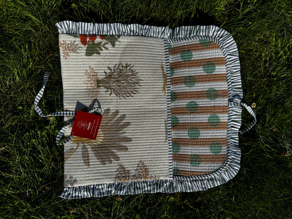 Beige Forest Laptop Sleeve