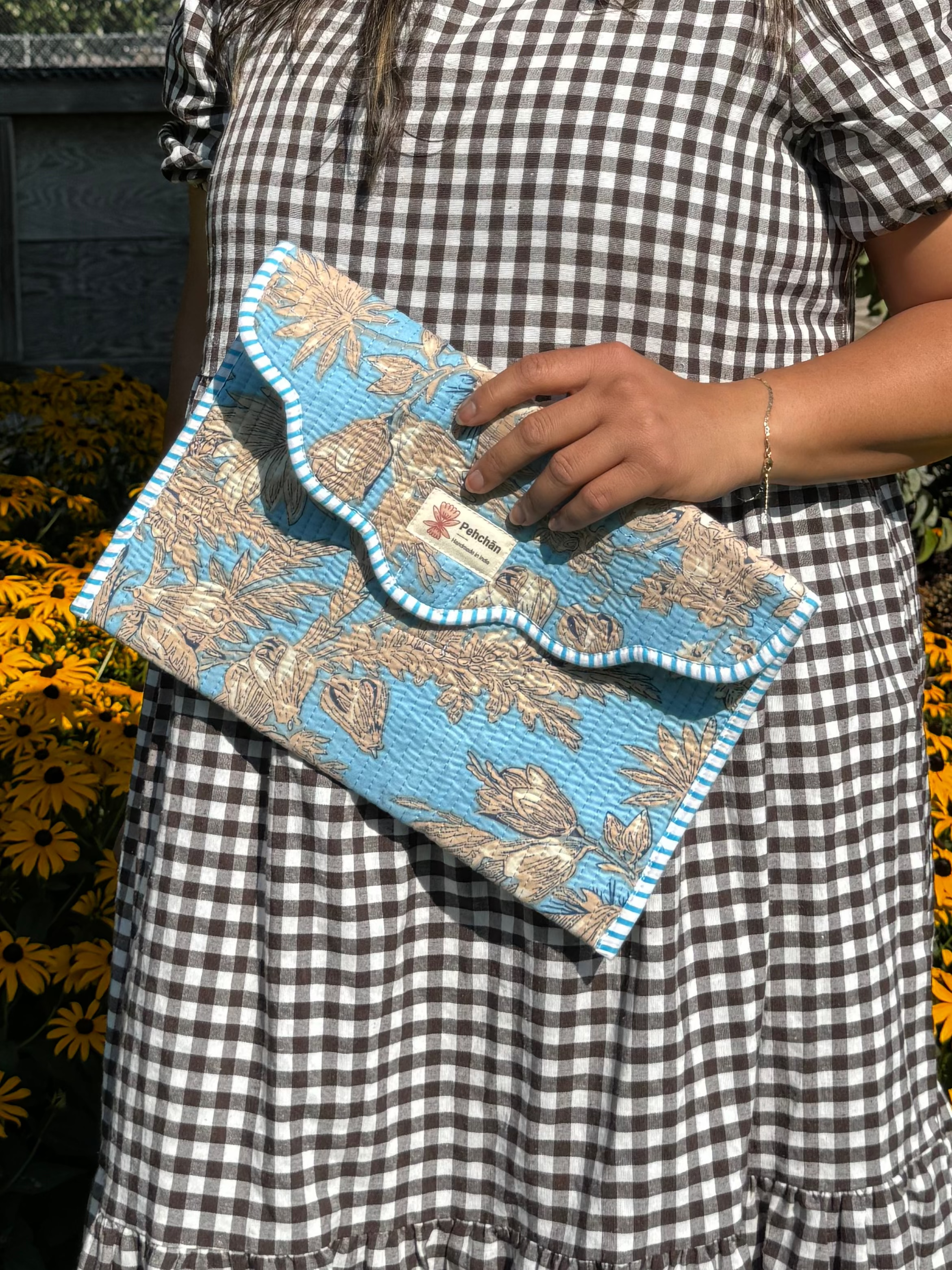 Blue Garden iPad Sleeve