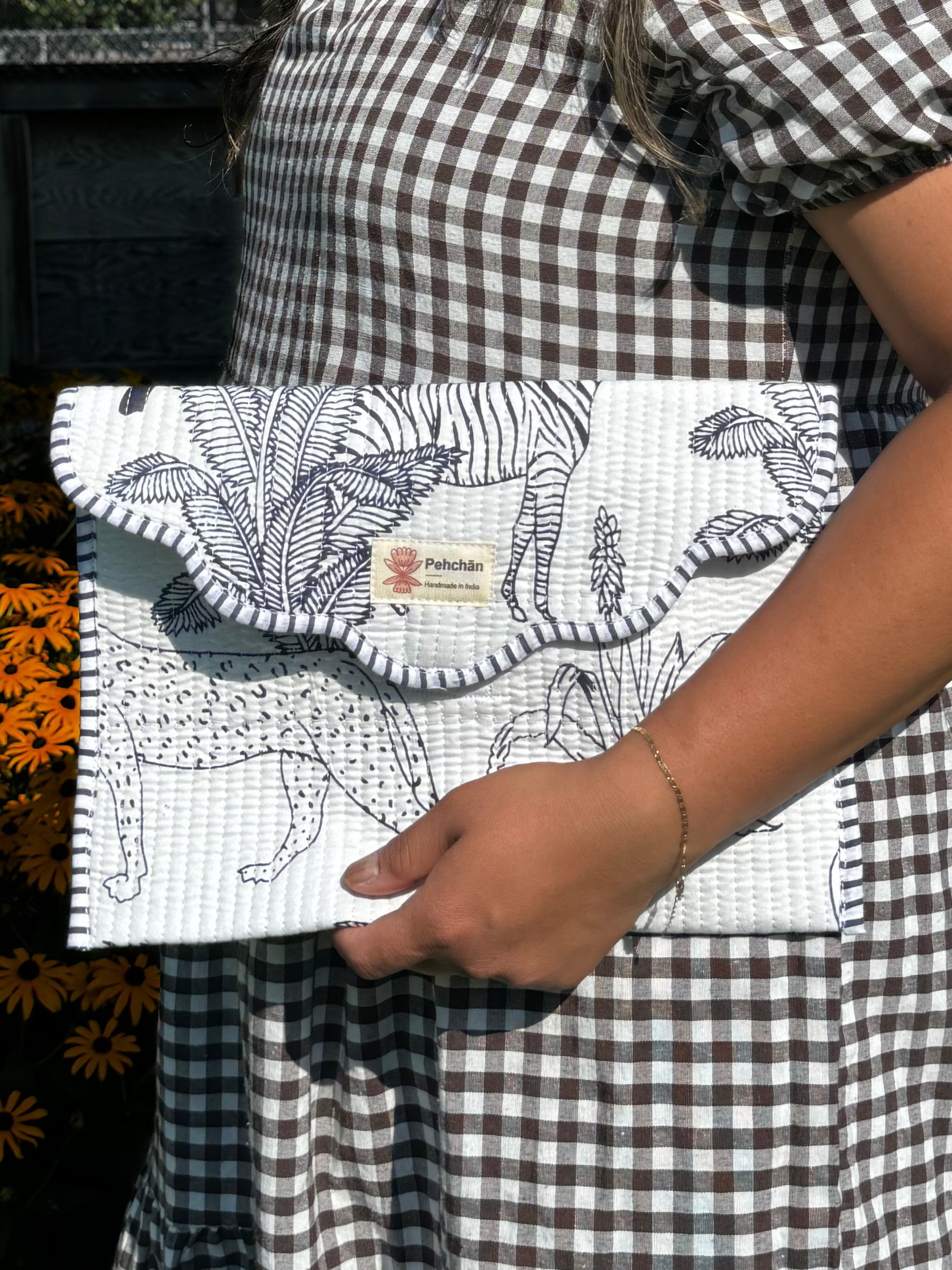 White Forest iPad Sleeve