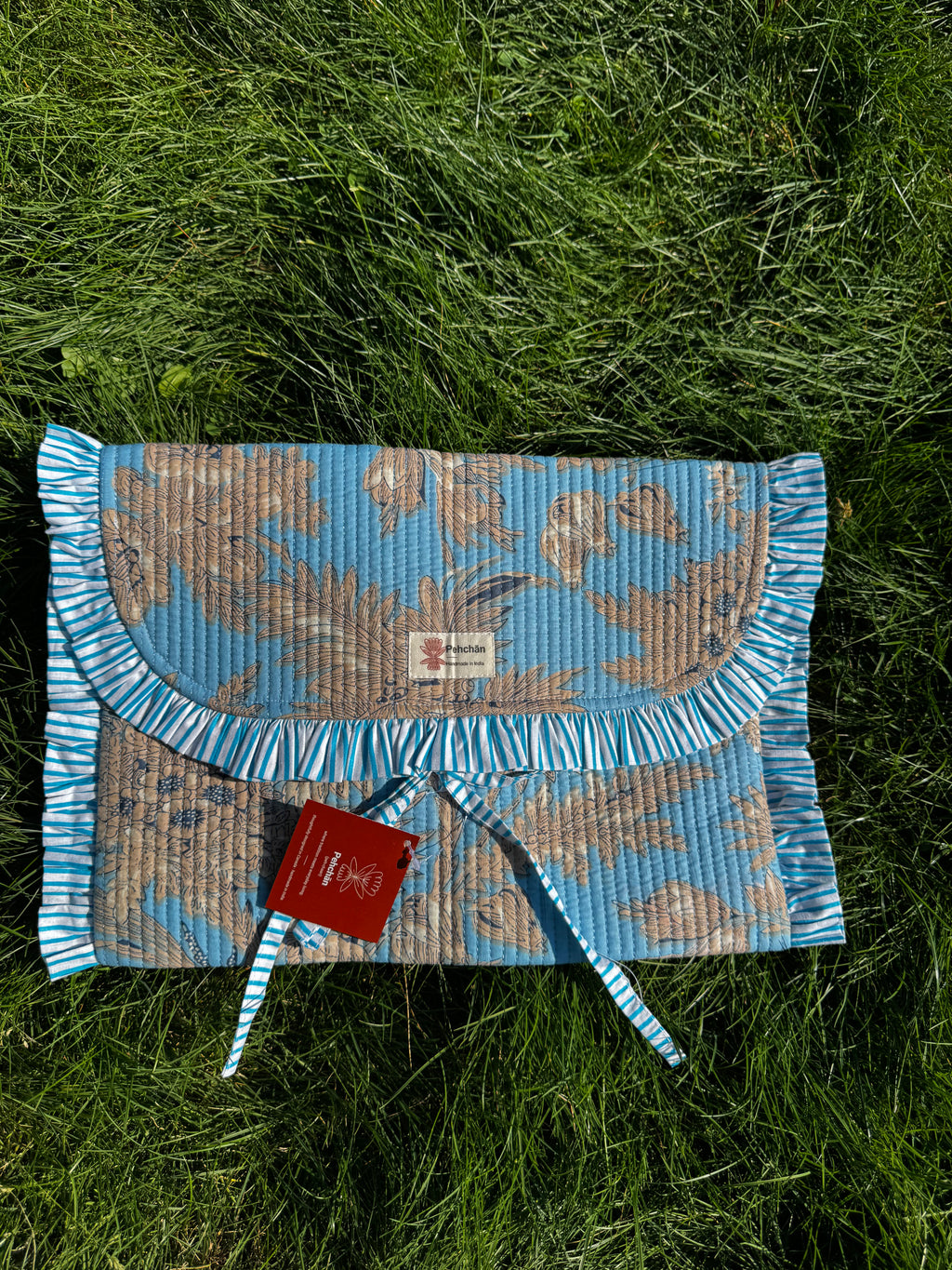 Blue Garden Laptop Sleeve