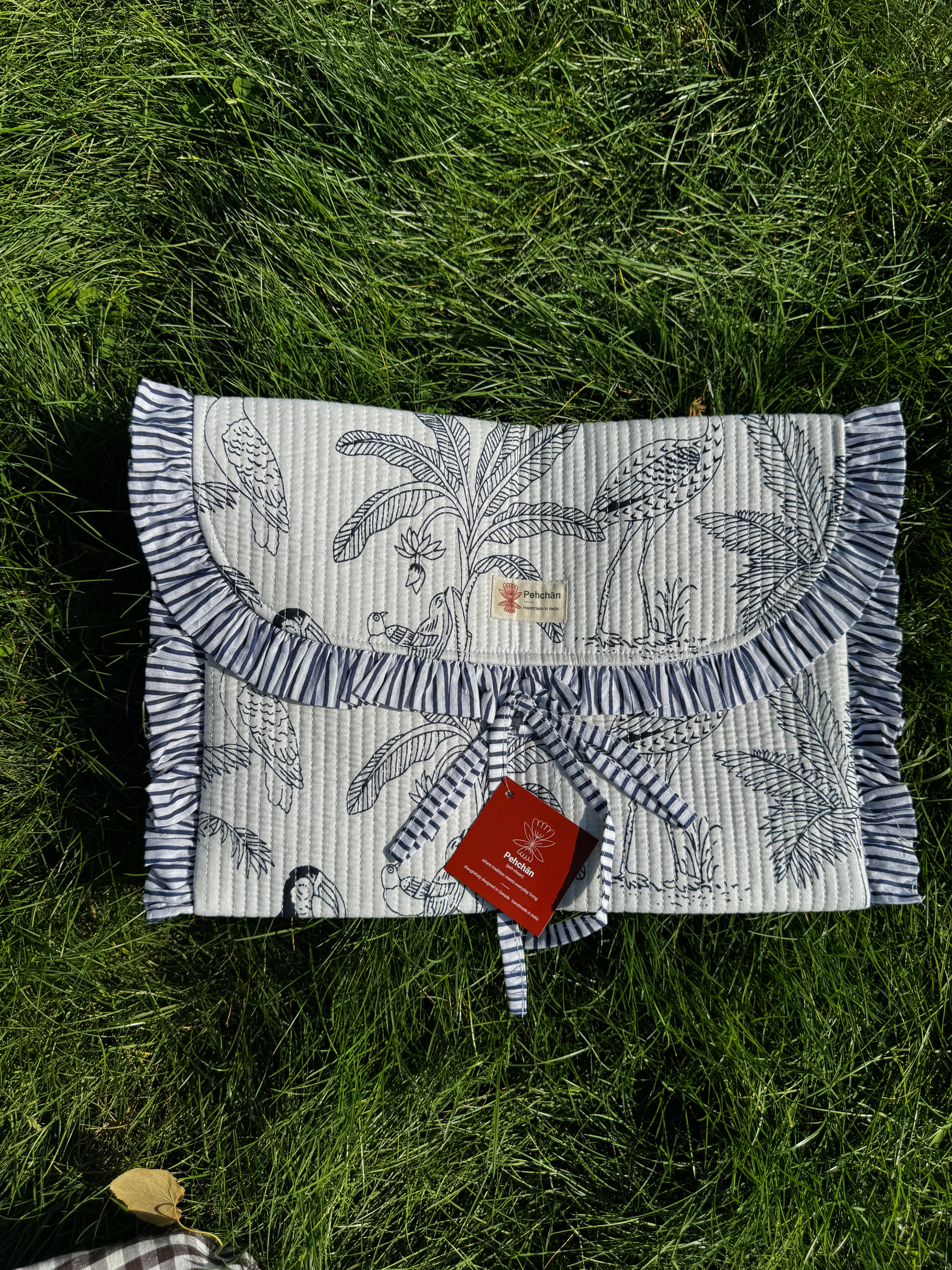 White Forest Laptop Sleeve