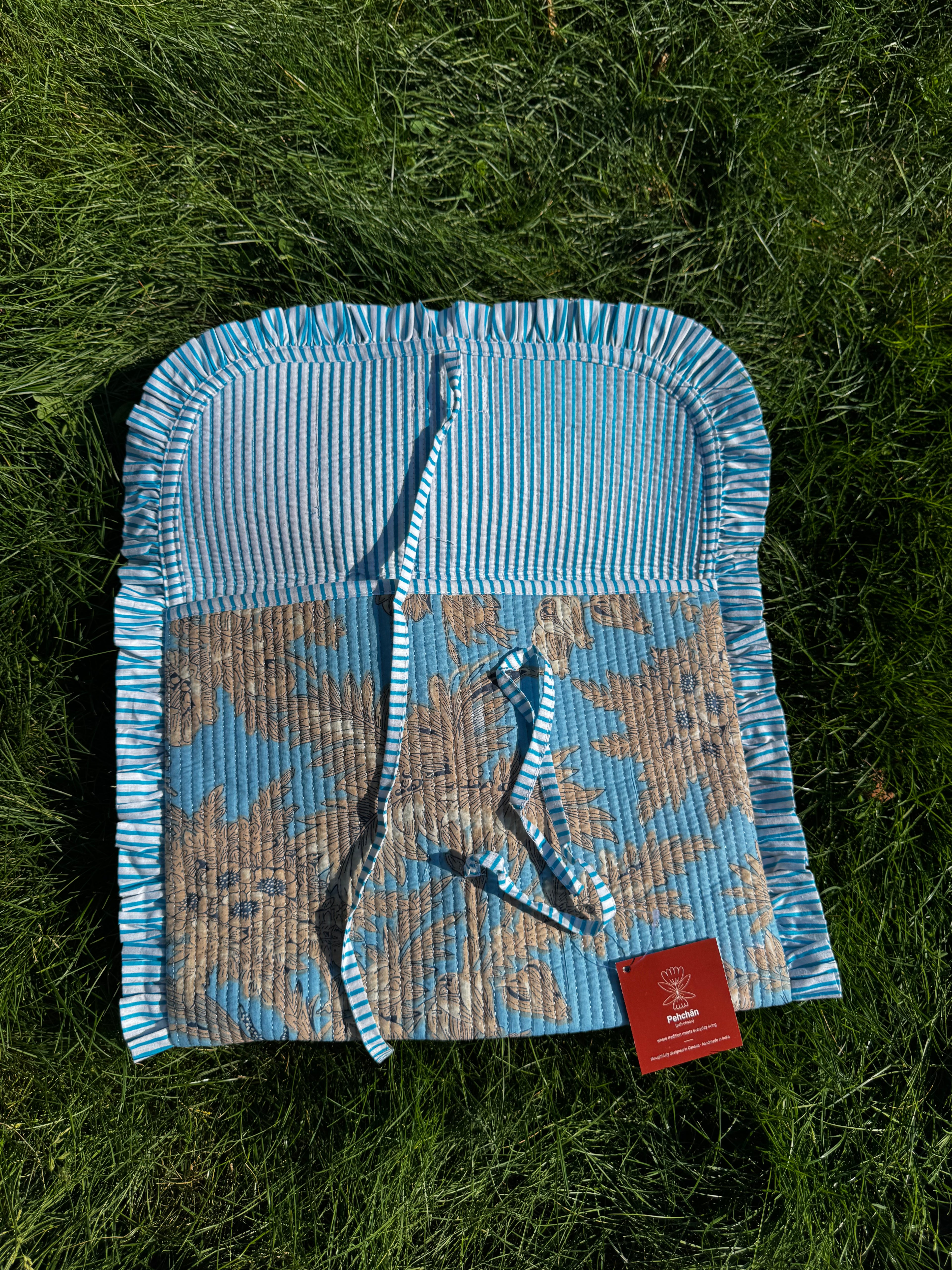 Blue Garden Laptop Sleeve