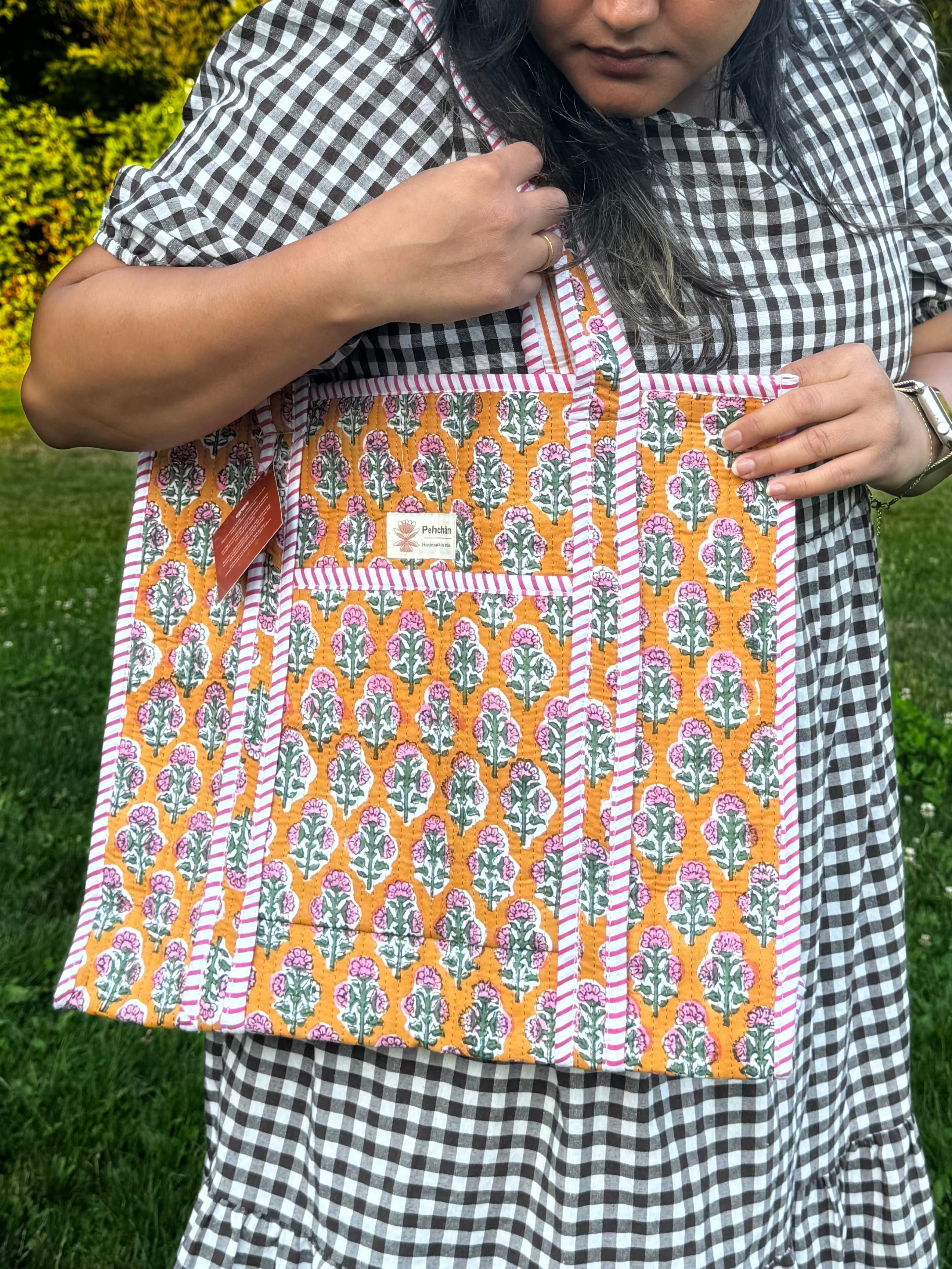 Kesari Large Tote Bag