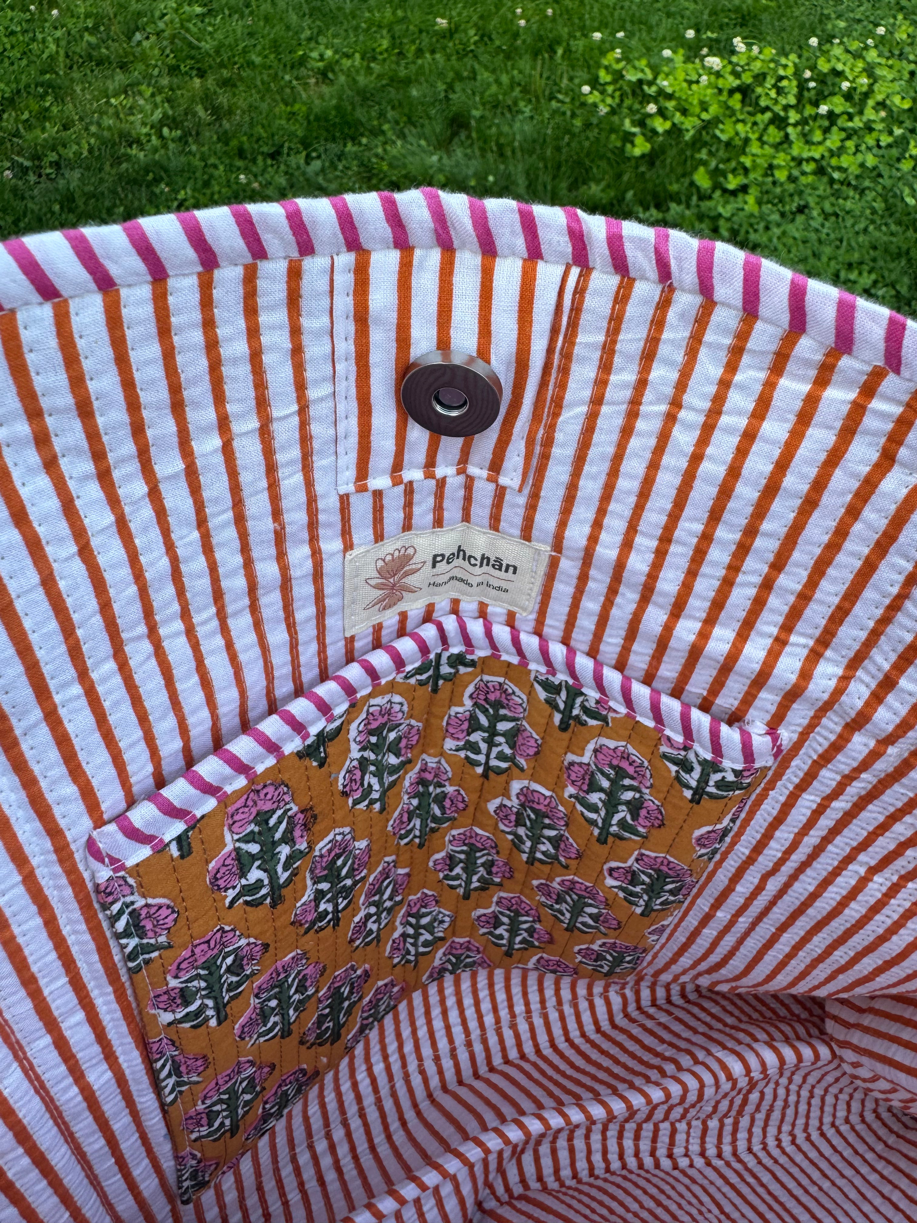 Kesari Large Tote Bag
