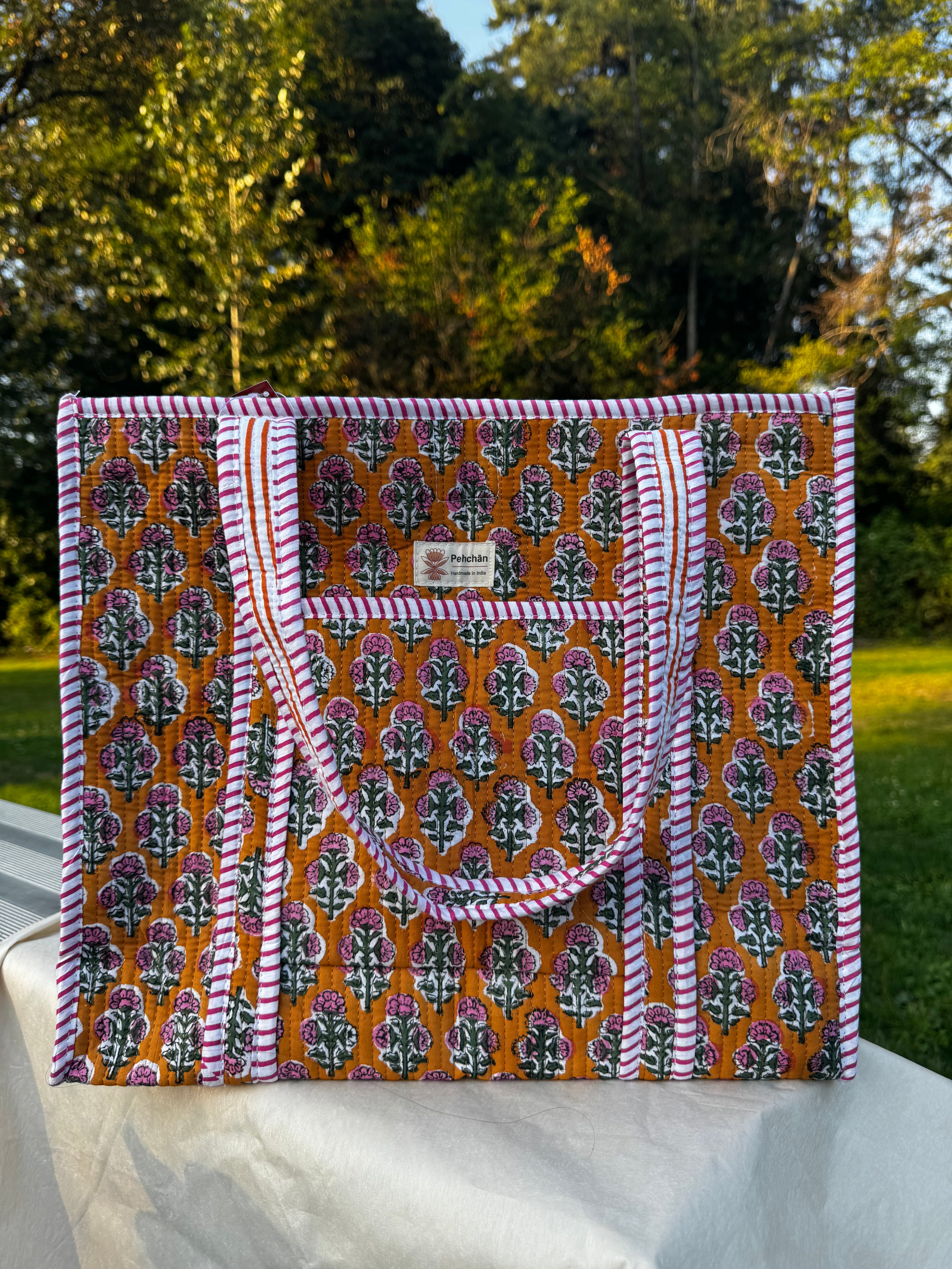 Kesari Large Tote Bag