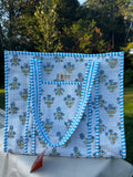 Mogra Large Tote Bag