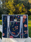 Royal Blue Large Tote Bag