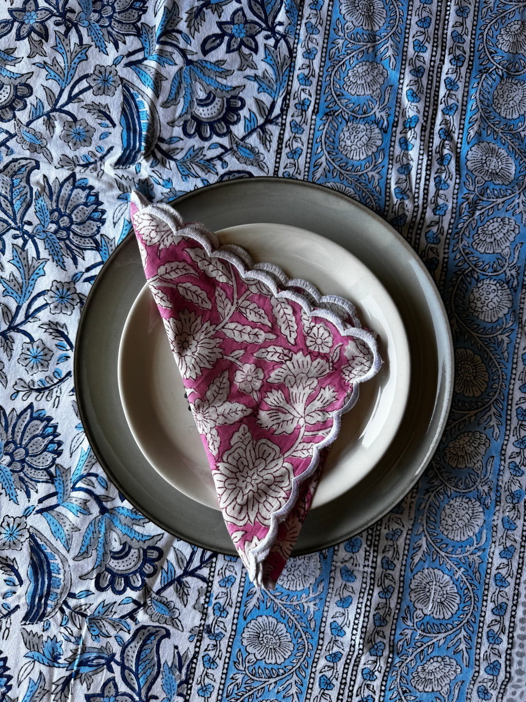 Gulabi Scallop Napkin (Set of 2)