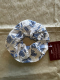 Blue Lotus Scrunchie